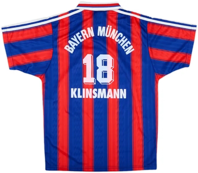 adidas Bayern Munich Mens SS Home Shirt 1995/97