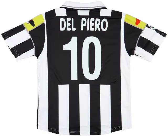 2000-01 Juventus Home Shirt Del Piero #10 - 10/10 - (M)