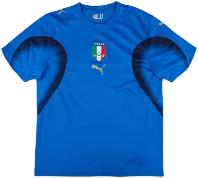2006 Italy Puma Training Shirt - 5/10 - (M)