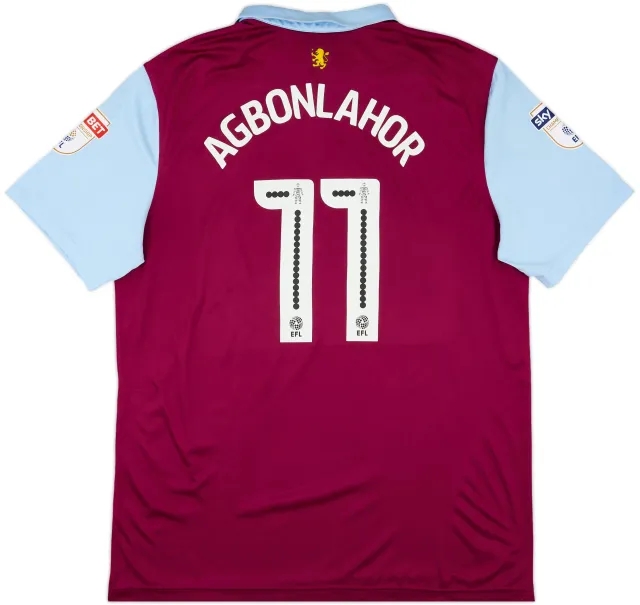 2016-17 Aston Villa Home Shirt Agbonlahor #11 - 8/10 - (XXL)
