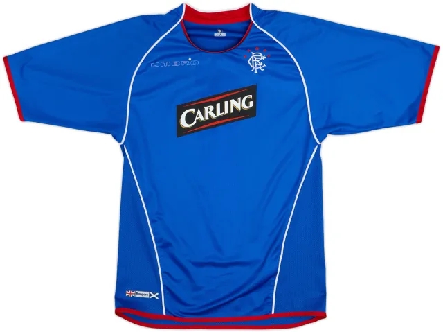 Umbro Rangers Boys SS Home Shirt 2005/06