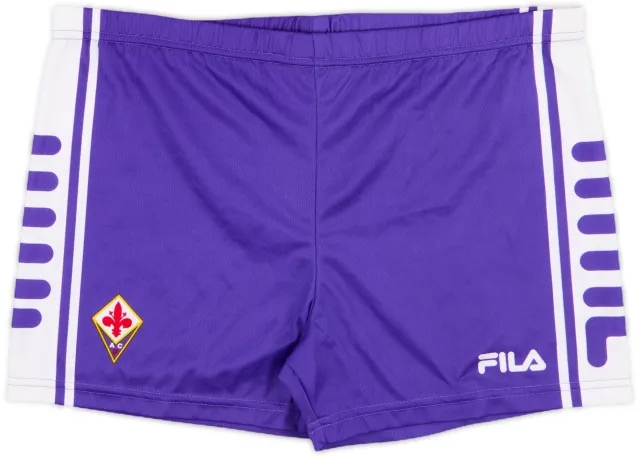1999-00 Fiorentina Home Shorts - 5/10 - (L.Boys)