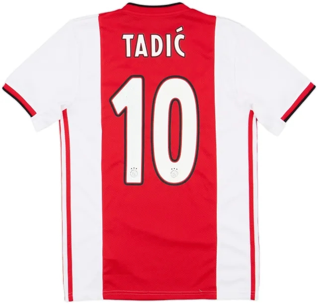 2019-20 Ajax Home Shirt Tadic #10 - 7/10 - (S)