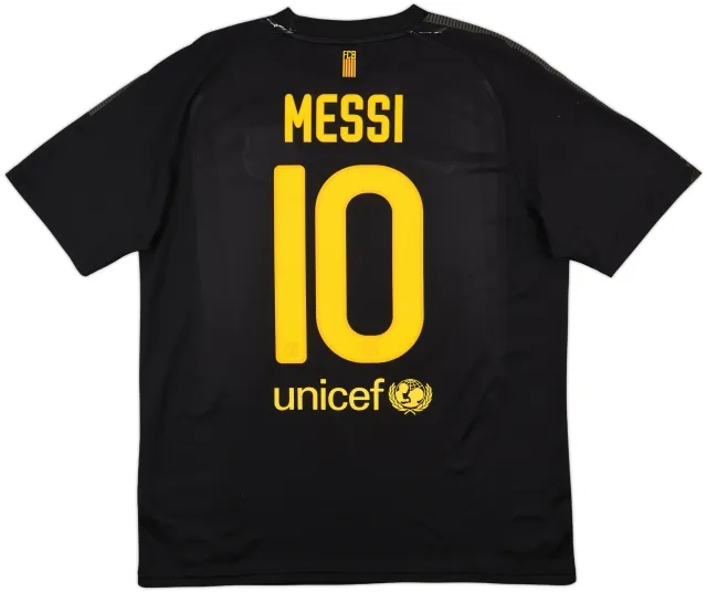 2011-12 Barcelona Basic Away Shirt Messi #10 - 8/10 - (L)