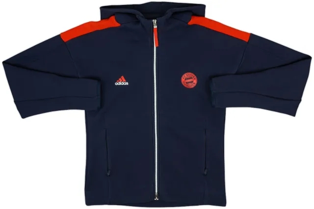 2021-22 Bayern Munich adidas Hooded Track Jacket - 9/10 - (Women's M)