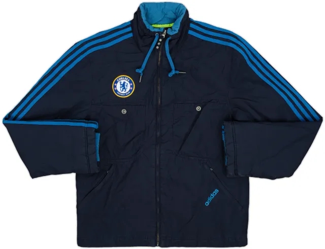 2006-07 Chelsea adidas Padded Track Jacket - 9/10 - (S)