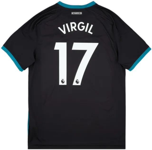 2017-18 Southampton Away Shirt Virgil #17 - 9/10 - (L)