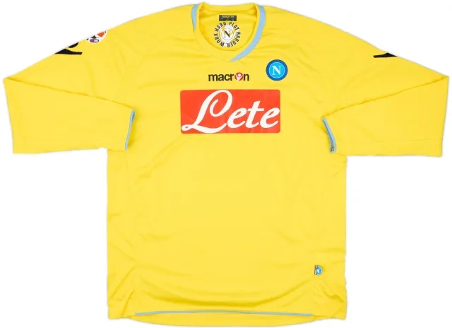 2010-11 Napoli GK Shirt - 9/10 - (L)