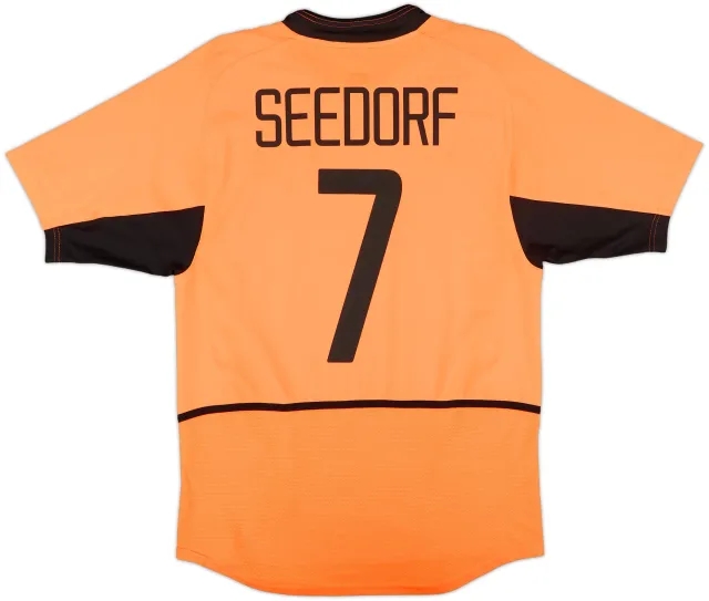 2002-04 Netherlands Home Shirt Seedorf #7 - 8/10 - (S)
