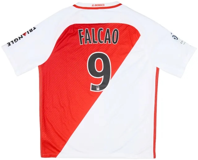 2016-17 Monaco Home Shirt Falcao #9 (XL)