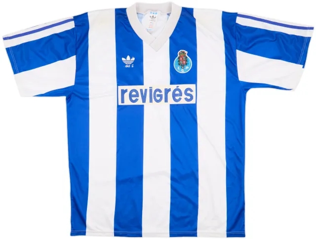 adidas Porto Mens SS Home Shirt 1990/92