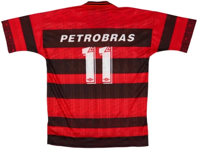 Umbro Flamengo Mens SS Home Shirt 1995/96