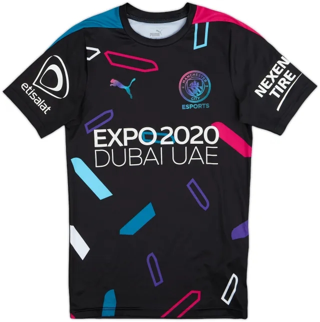 2020-21 Manchester City Puma Esports Shirt - 10/10 - (XXS)