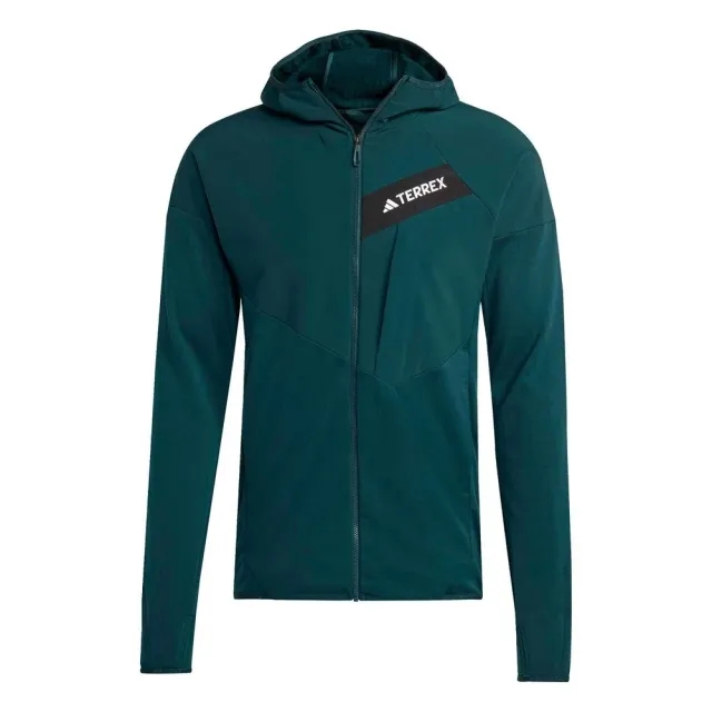 adidas Terrex TRK ClimaWarm Fleece Running Jacket Men - Green
