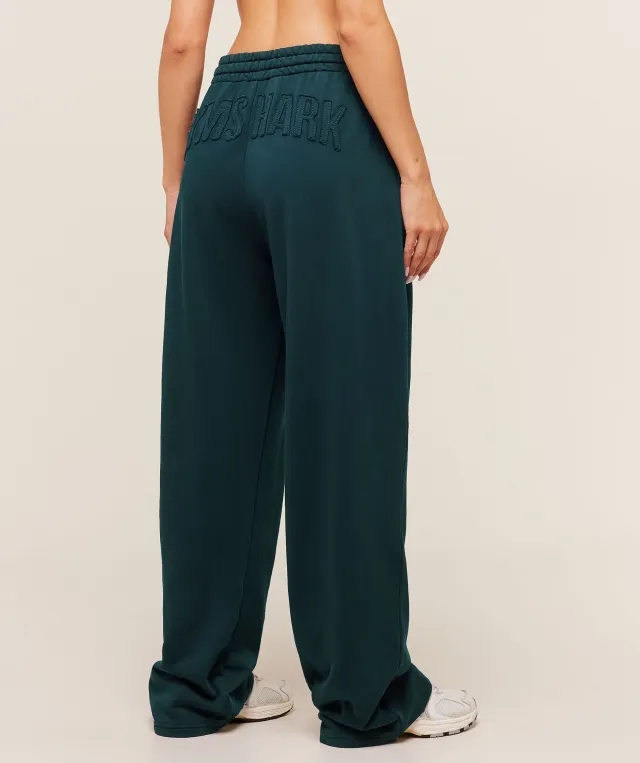  Power Washed Joggers - Deep Petrol Blue/Acid Wash Small Ball