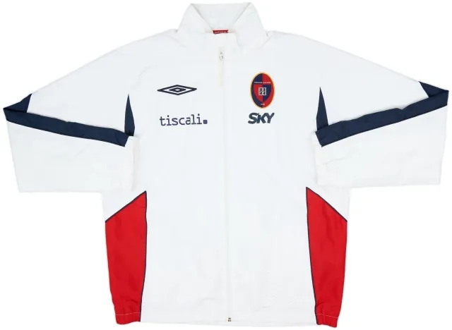 2007-08 Cagliari Umbro Track Jacket - 5/10 - (L)