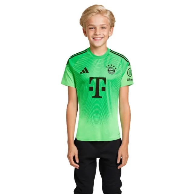 adidas Bayern Munich Home GK KIDS Shirt 2025-2026