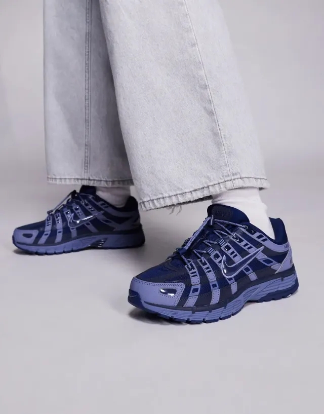 Nike Womens P-6000 Trainer - Navy - Size 6.5 - Navy