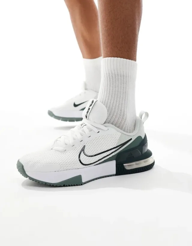 Nike Air Max Alpha 6 Trainers In Off White And Silver