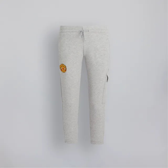 Manchester United x adidas Little Kids Essentials Cargo Joggers Grey