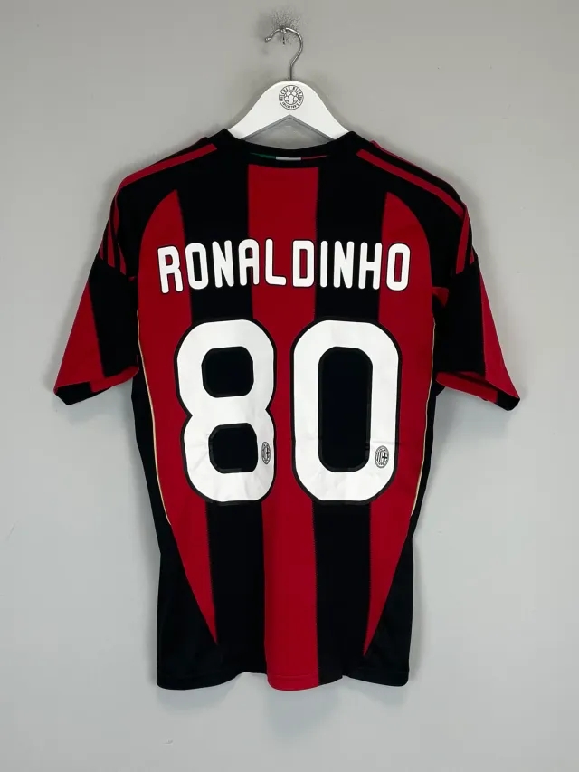 2010/11 AC MILAN RONALDINHO #80 HOME SHIRT (S) ADIDAS, Cult Kits
