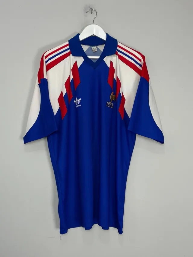 1990/92 FRANCE HOME SHIRT (XL) ADIDAS, Cult Kits