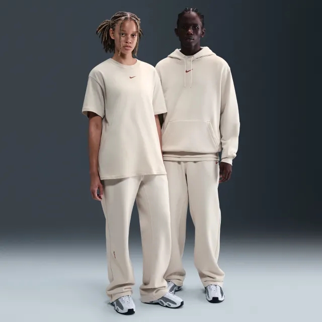 Nike NOCTA NOCTA Fleece CS Open-Hem Tracksuit Bottoms - Brown - Cotton/Polyester