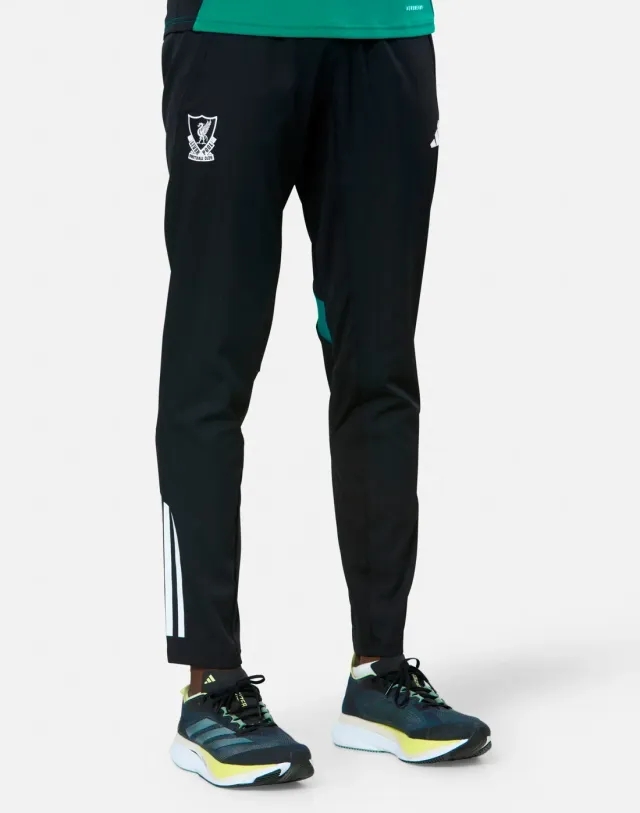 adidas Liverpool FC Presentation Track Pants - Black - Mens