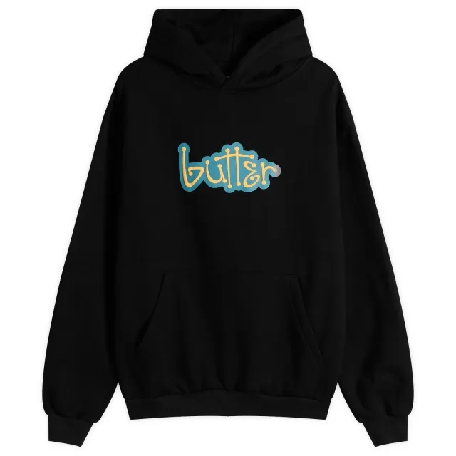 Butter Goods Men's Connection Hoodie Black