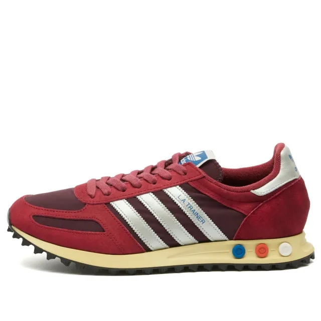 Adidas Men's La Trainer OG Sneaker Noble Maroon/Silver Met./Maroon