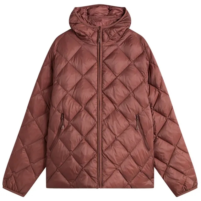 Hiking Patrol Men's Base LT Down Hooded Jacket Maroon