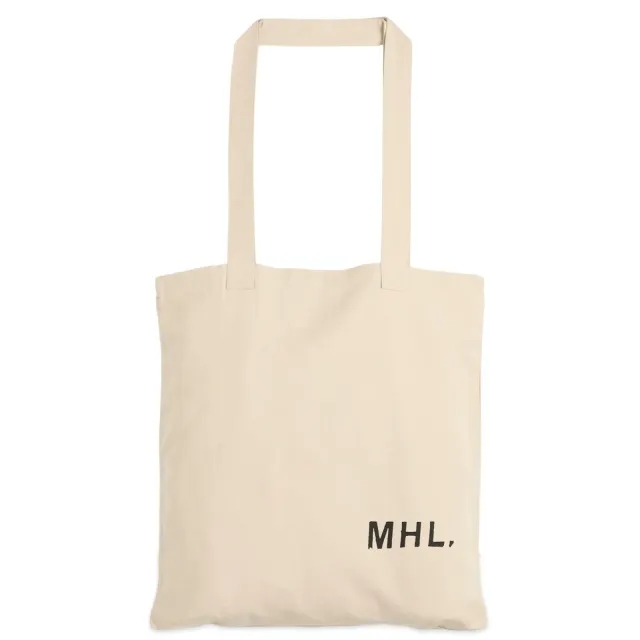 MHL by Margaret Howell Men's Logo Tote Bag Ecru