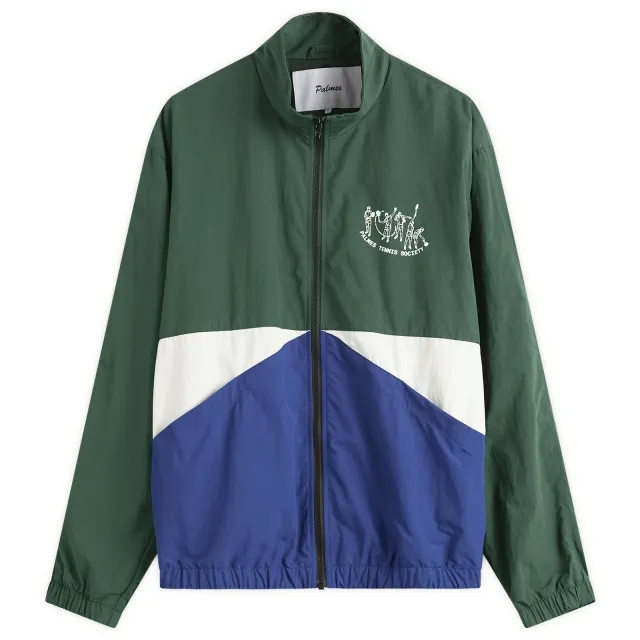 Palmes Men's Practice Track Jacket Dark Green