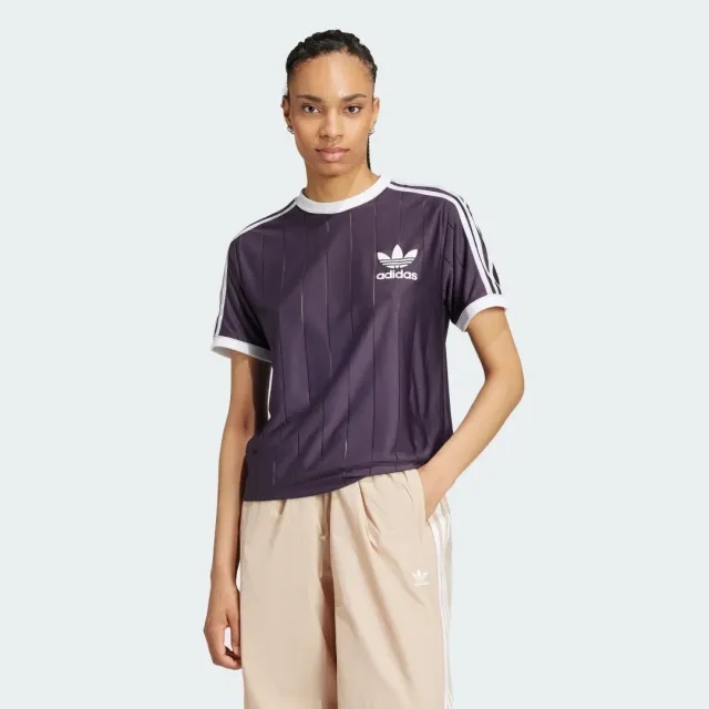 adidas Adicolor 3-Stripes Pinstripe T-Shirt
