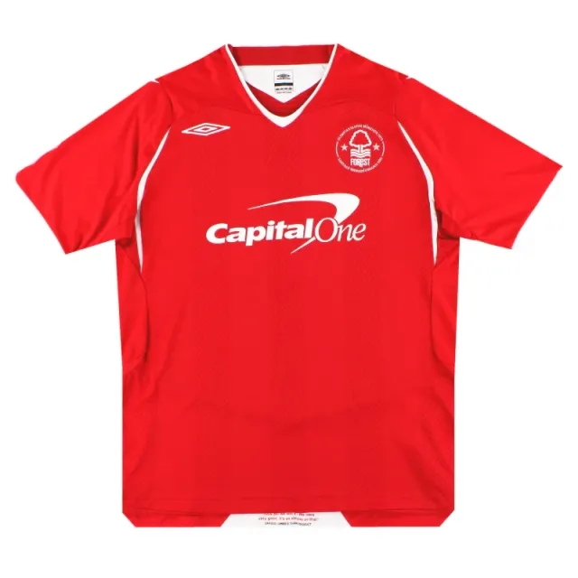 2008-09 Nottingham Forest Umbro Home Shirt XL - Nottingham Forest / Excellent 