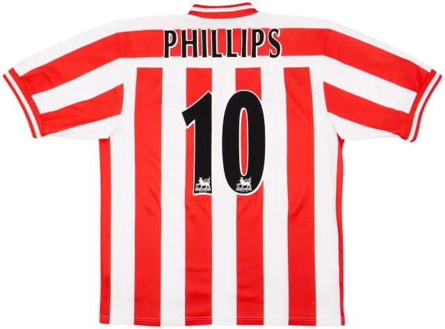 Asics Sunderland Mens SS Home Shirt 1999/00
