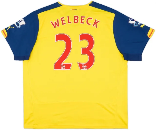 2014-15 Arsenal Away Shirt Welbeck #23 - 9/10 - (XXL)