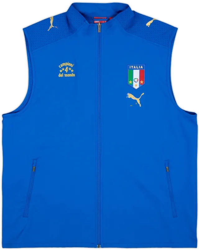 2006 Italy 'Campioni Del Mundo' Puma Gilet - 5/10 - (XL)
