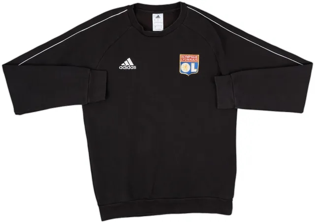 2018-19 Lyon adidas Sweat Top - 9/10 - (S)
