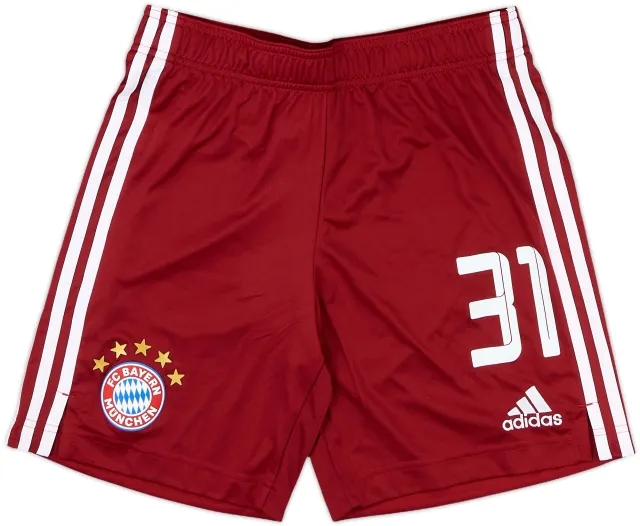 adidas Bayern Munich Mens Player Issue Home Shorts 2021/22