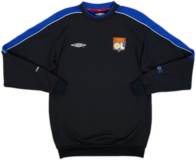 2002-03 Lyon Umbro Sweat Top - 9/10 - (M)