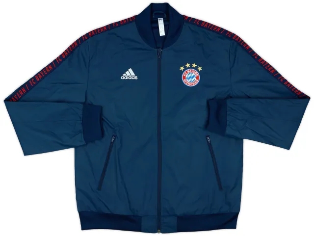 2018-19 Bayern Munich adidas Track Jacket - 10/10 - (M)