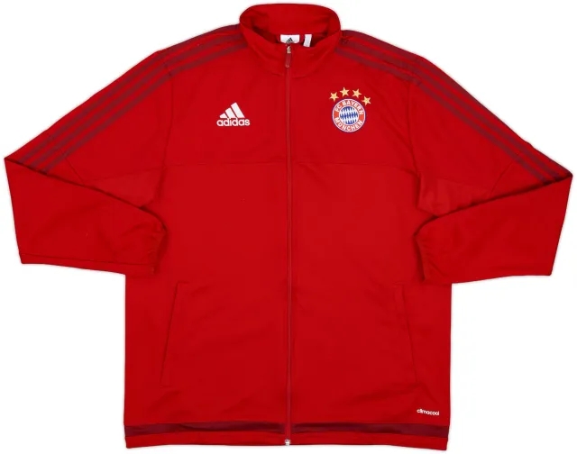 2015-16 Bayern Munich adidas Track Jacket - 9/10 - (L)