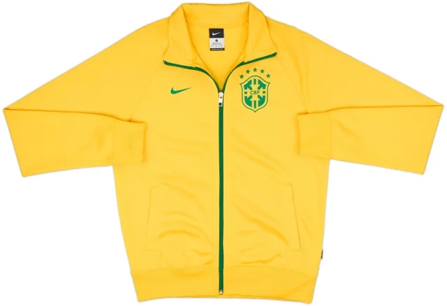 2014-15 Brazil Nike Track Jacket - 10/10 - (S)