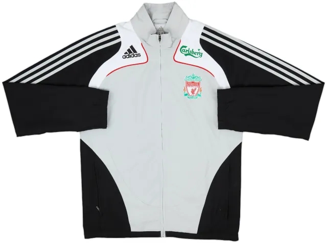 2008-09 Liverpool adidas Track Jacket - 8/10 - (S)