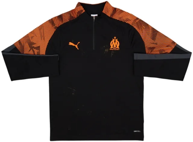 2018-19 Marseille Puma 1/4 Zip Training Top - 5/10 - (S)