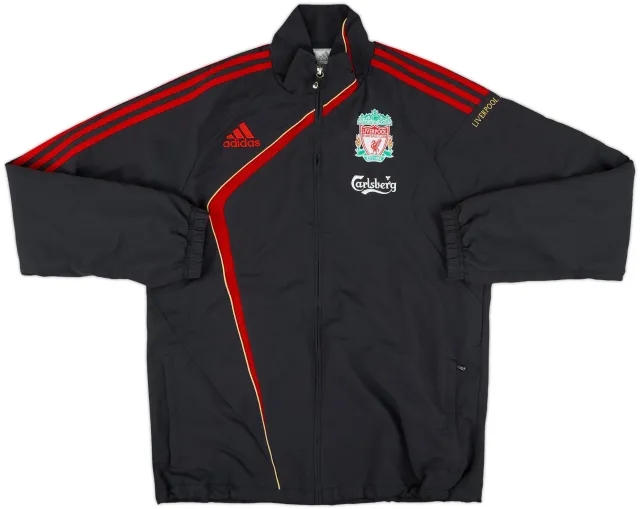 2009-10 Liverpool adidas Track Jacket - 9/10 - (M)