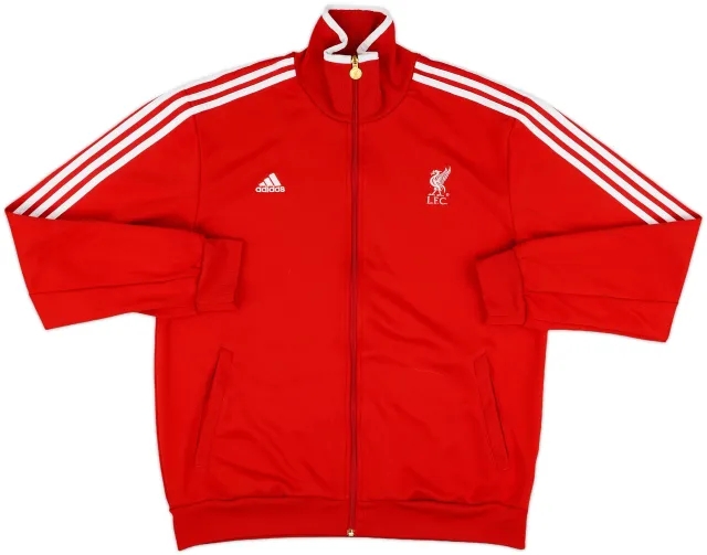 2010-11 Liverpool adidas Track Jacket - 9/10 - (L)
