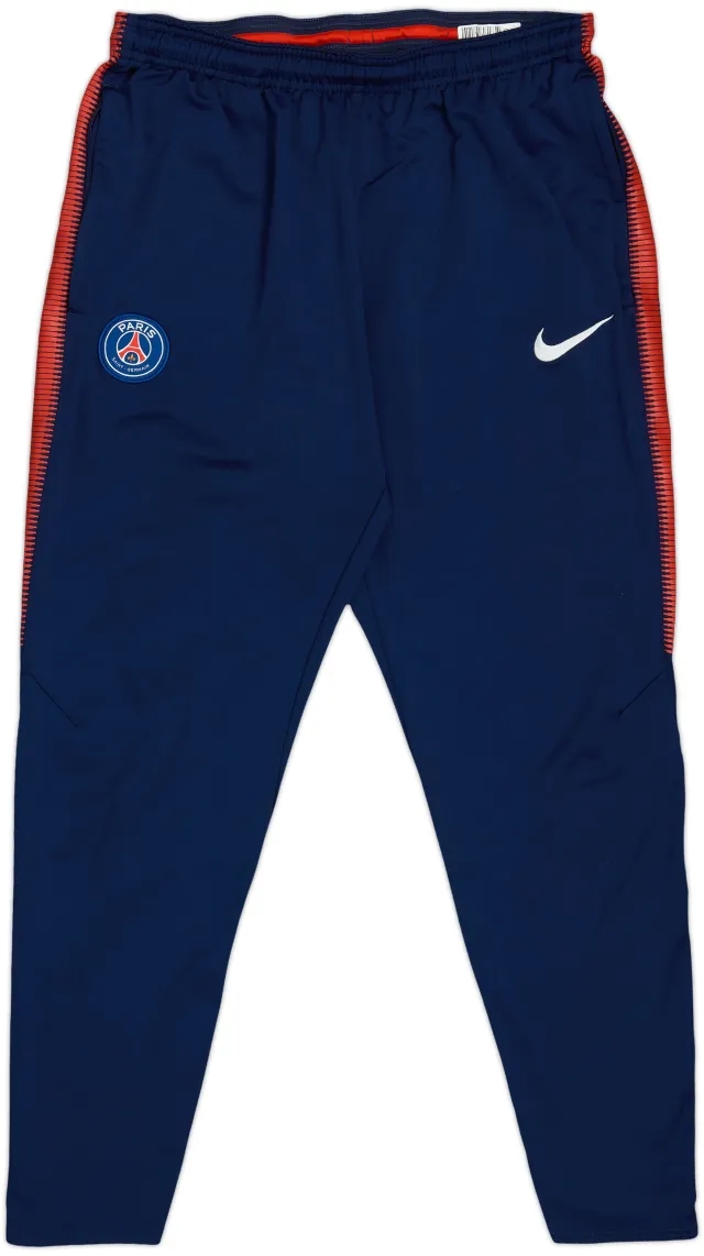 2017-18 Paris Saint-Germain Nike Track Pants/Bottoms - 8/10 - (M)