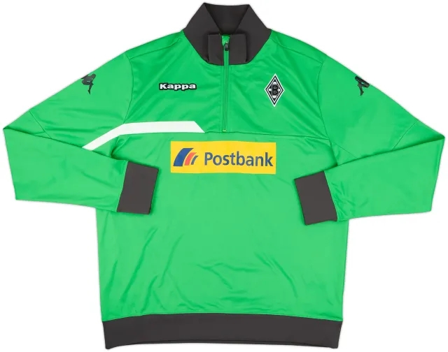 2014-15 Borussia Monchengladbach Kappa 1/4 Zip Drill Top - 8/10 - (XXL)